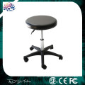 Black Facial Borracha Roda Salão Spa Tattoo Stool Equipamento Cadeiras, cadeira de tatuagem profissional e portátil cadeira de beleza Tattoo